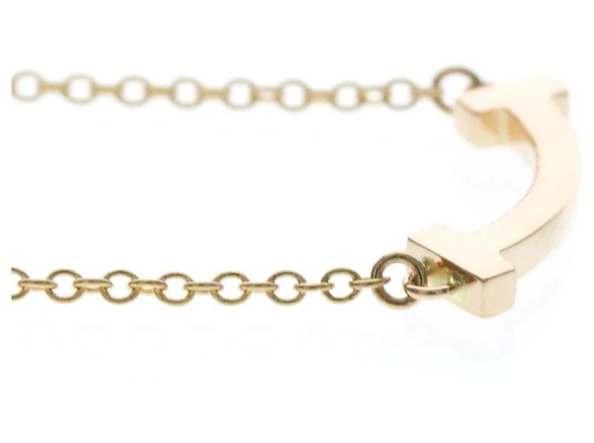 Autre Marque Collana Tiffany T Smile Micro Size in oro rosa (18K) - vista 5