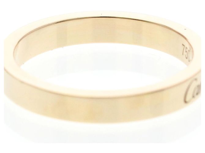 Anello C de Cartier in oro rosa - vista 8