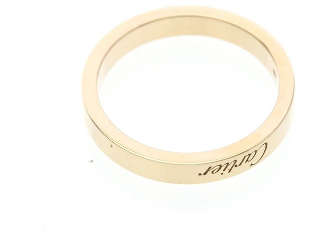 Anello C de Cartier in oro rosa - vista 9