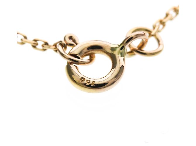 Collana Louis Vuitton Pendant Star MOP in oro rosa - vista 10