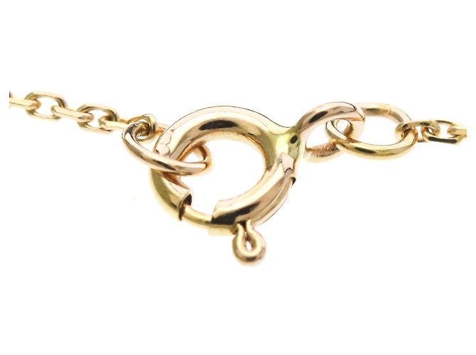 Collana Louis Vuitton Pendant Star MOP in oro rosa - vista 11