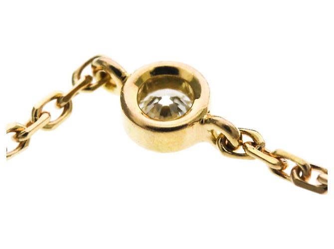 Collana Louis Vuitton Pendant Star MOP in oro rosa - vista 8