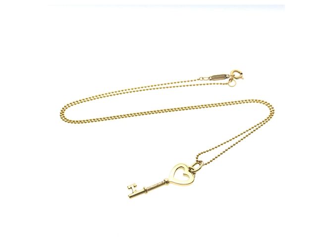 Autre Marque Collana Tiffany Heart Key in oro rosa - vista 13
