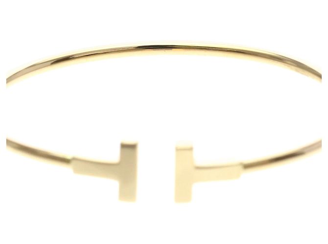 Autre Marque Bangles Tiffany T-wire in oro giallo 18K - vista 7