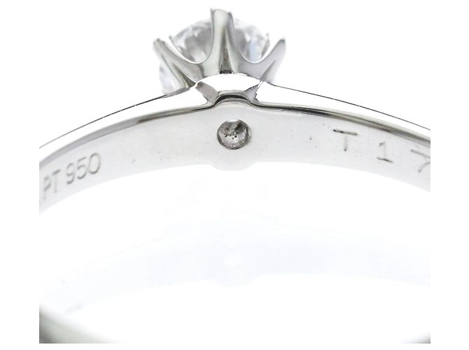 Autre Marque Tiffany Diamond Solitär-Bandring - Ansicht 8