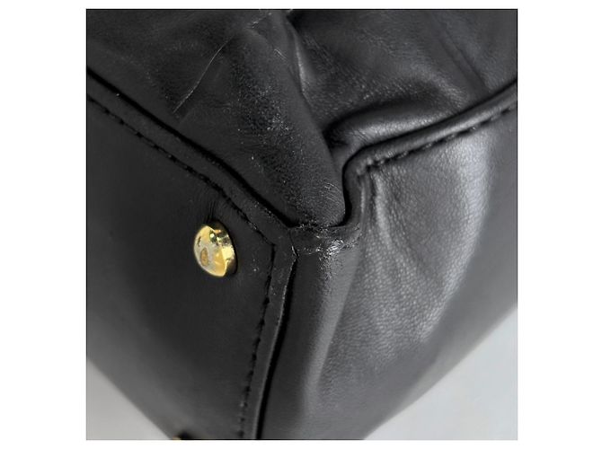 Borsa Tote Chanel in pelle nera - vista 3