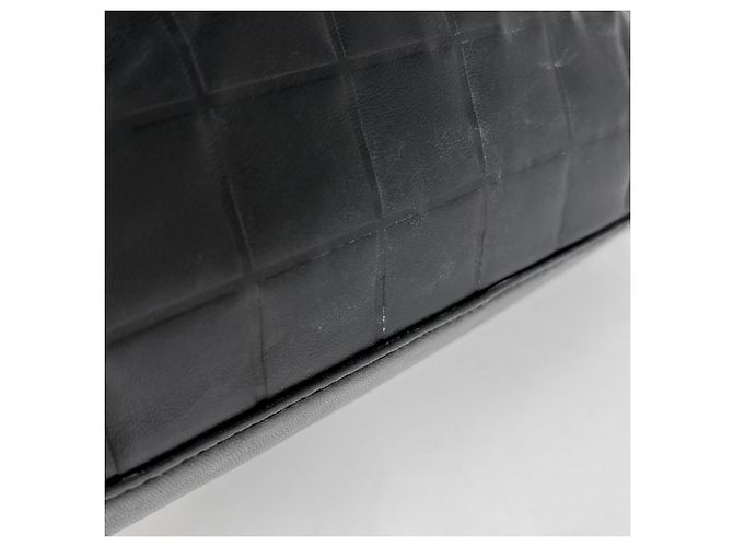 Borsa Tote Chanel in pelle nera - vista 4