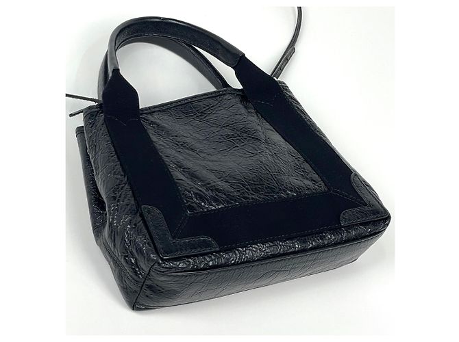 Borsa a mano Balenciaga in pelle nera - vista 2