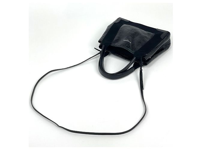 Borsa a mano Balenciaga in pelle nera - vista 5