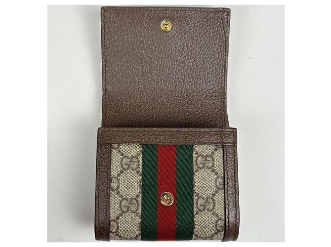 Cartera bi-fold Gucci Ophidia GG Supreme - vista 6