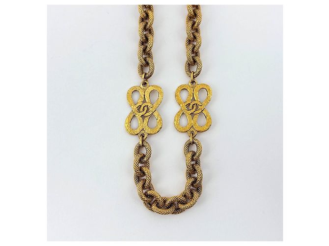 Collana Chanel Coco Mark Oro - vista 2
