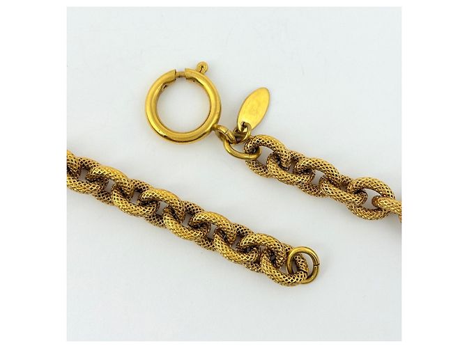 Collana Chanel Coco Mark Oro - vista 3