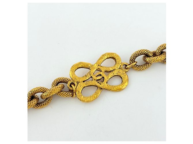 Collana Chanel Coco Mark Oro - vista 4