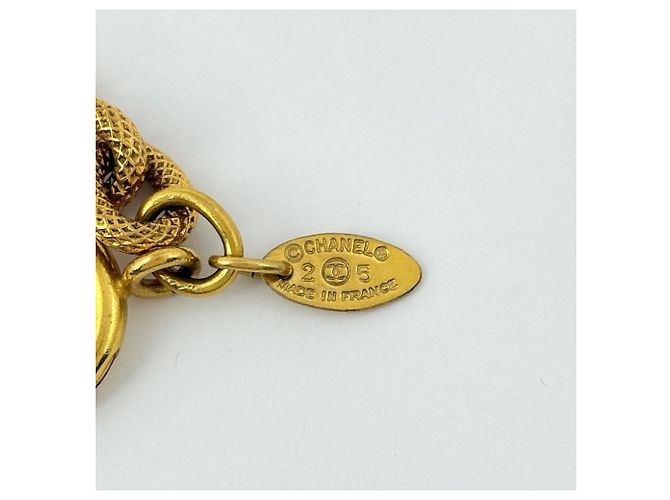 Collana Chanel Coco Mark Oro - vista 5