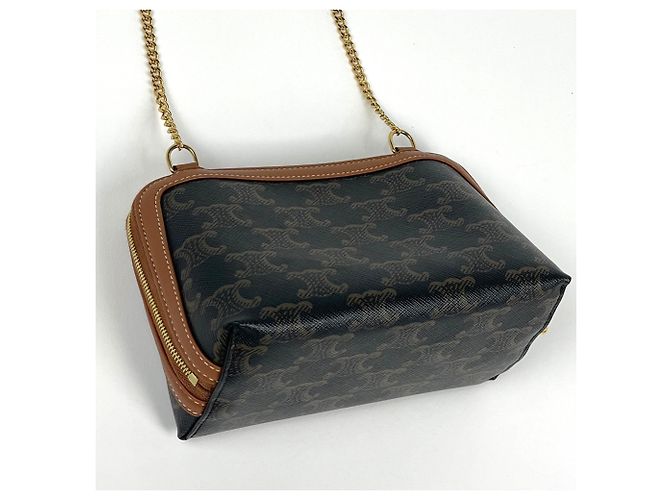 Céline Celine Schultertasche Braun - Ansicht 2