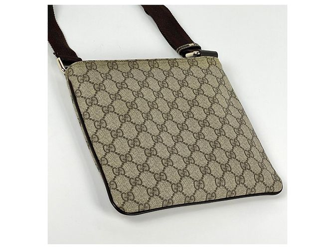 Borsa a tracolla Gucci Beige Brown - vista 2