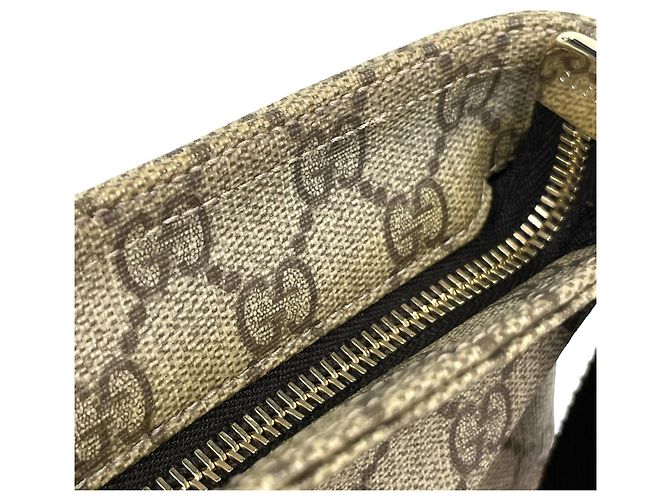Borsa a tracolla Gucci Beige Brown - vista 6