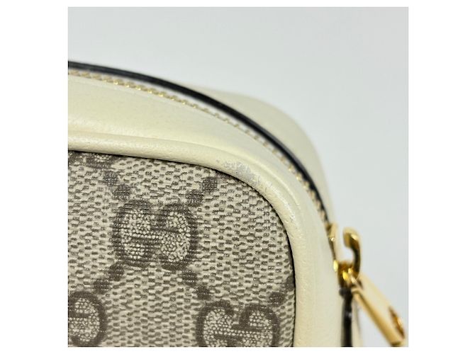 Borsa a tracolla Gucci pattern GG linea Sherry - vista 3