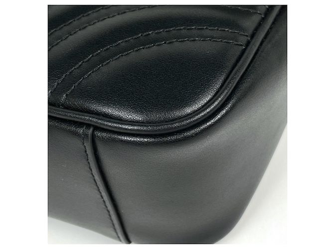Borsa a tracolla Gucci GG Marmont in pelle - vista 3
