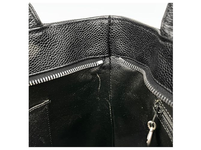 Saco Tote Chanel em Pele de Bezerro Grão - vista 7