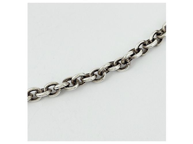 Collana Gucci Interlocking G Argento - vista 4