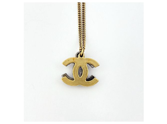 Collana Chanel Gold Rhinestone - vista 2