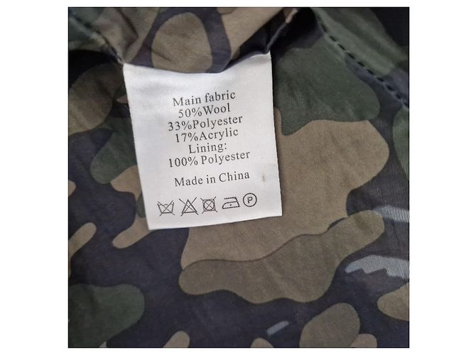 Munthe Plus Simonsen Munthe Abrigo de lana estampado de leopardo - vista 6