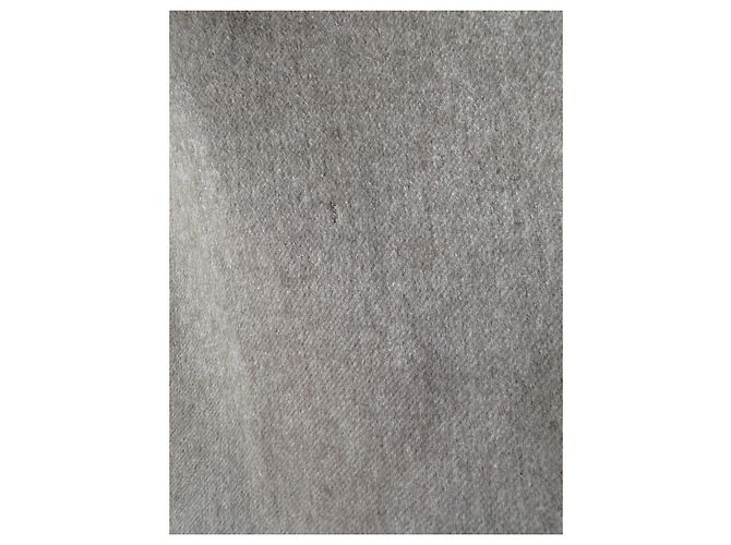 Agnona Falda Recta de Cachemira Beige - vista 4