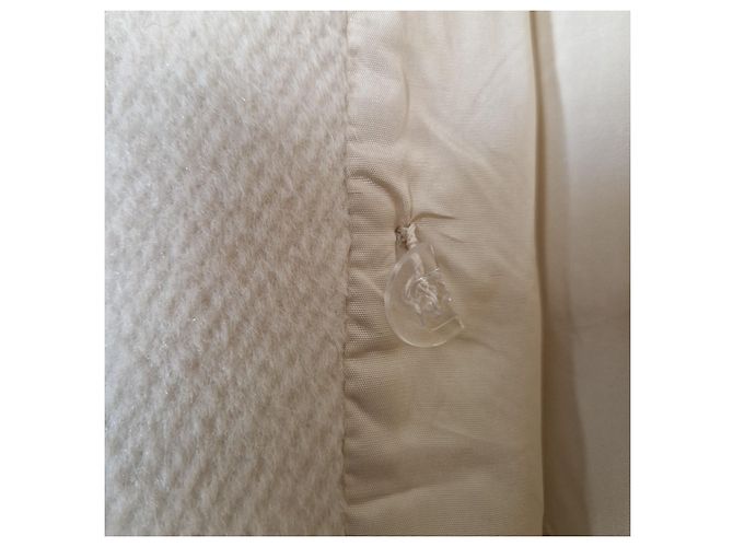 Marella Cream Wool Double-Breasted Coat - view 3