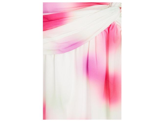 Autre Marque Mini abito AMUR Marlow Empire - Rosa e Bianco - vista 3