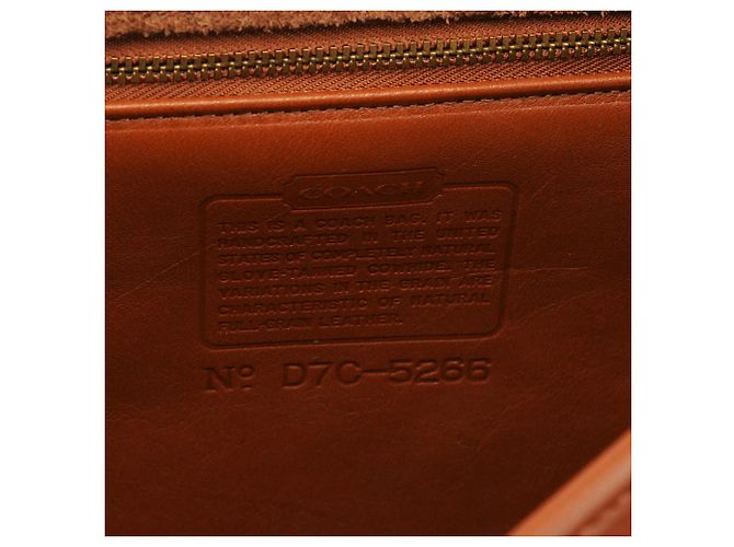 Coach Borsa briefcase 2-Way Beekman in pelle Tan 5266 - vista 11