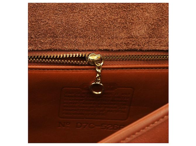 Coach Borsa briefcase 2-Way Beekman in pelle Tan 5266 - vista 12