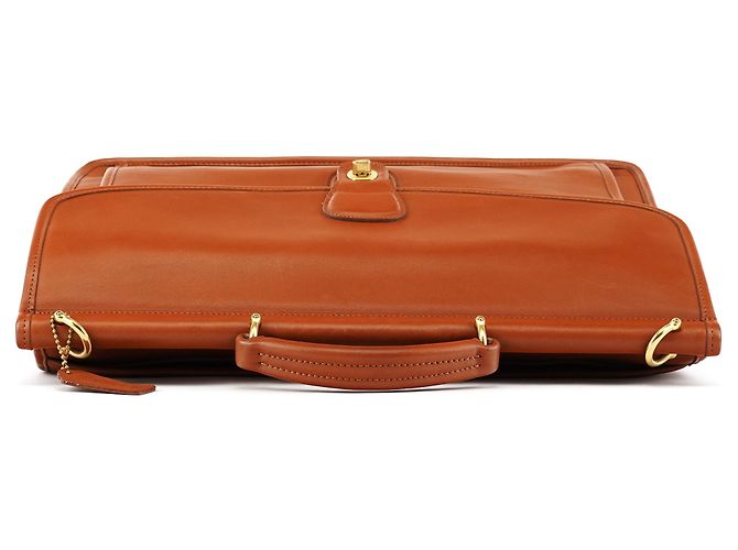Coach Borsa briefcase 2-Way Beekman in pelle Tan 5266 - vista 4
