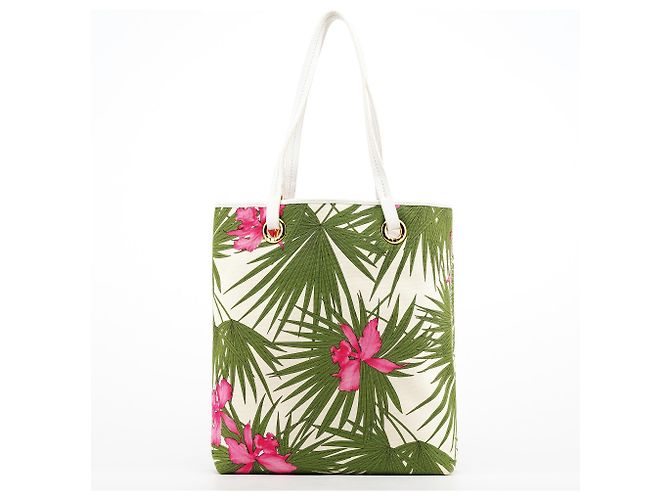 Céline 2004 Multicolour Canvas Leder Tote Bag - Ansicht 3