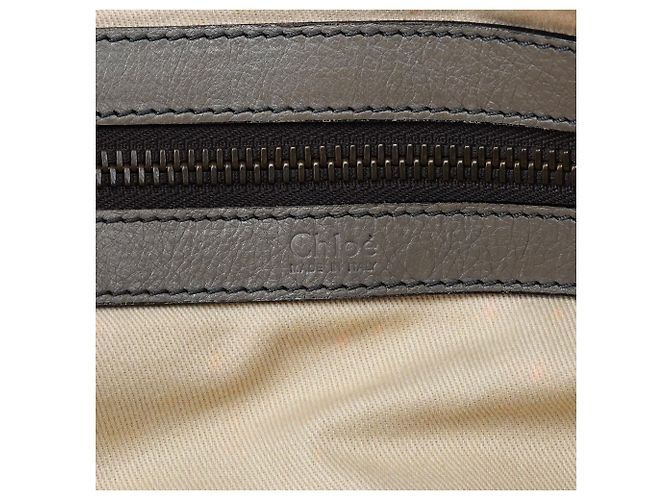 Chloé Borsa Tote Gladys in pelle Greige Autunno 2006 - vista 13