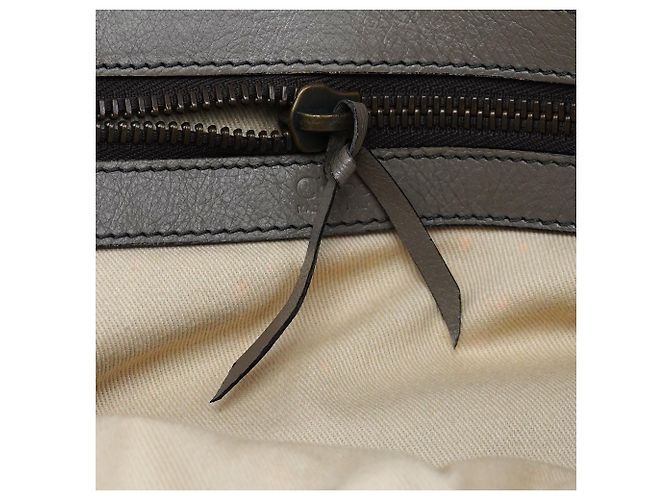 Chloé Borsa Tote Gladys in pelle Greige Autunno 2006 - vista 14