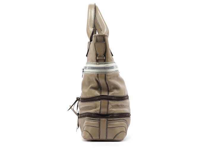 Chloé Borsa Tote Gladys in pelle Greige Autunno 2006 - vista 2