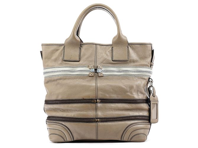 Chloé Borsa Tote Gladys in pelle Greige Autunno 2006 - vista 3