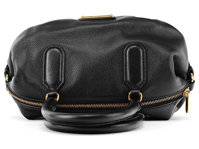 Marc by Marc Jacobs Borsa 2-Way Classic Q in pelle nera - vista 4