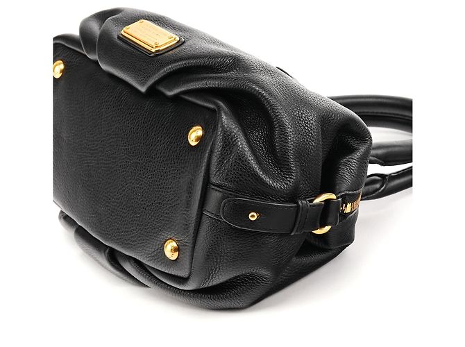 Marc by Marc Jacobs Borsa 2-Way Classic Q in pelle nera - vista 8