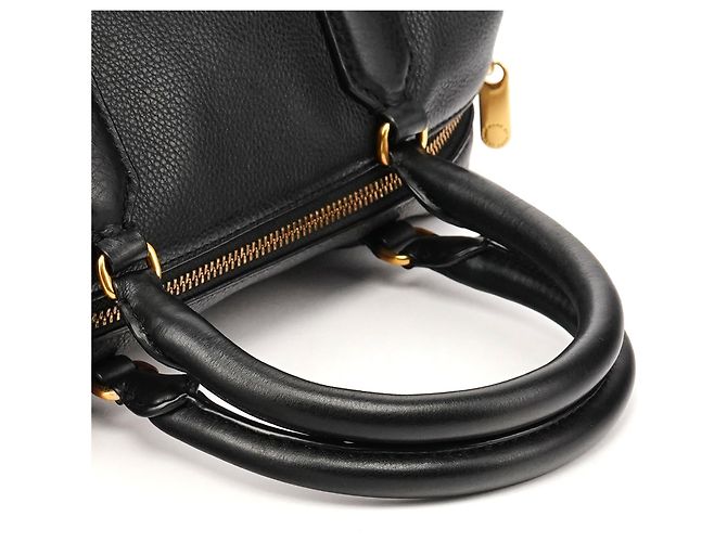 Marc by Marc Jacobs Borsa 2-Way Classic Q in pelle nera - vista 9