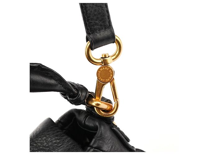 Marc by Marc Jacobs Borsa 2-Way Classic Q in pelle nera - vista 10