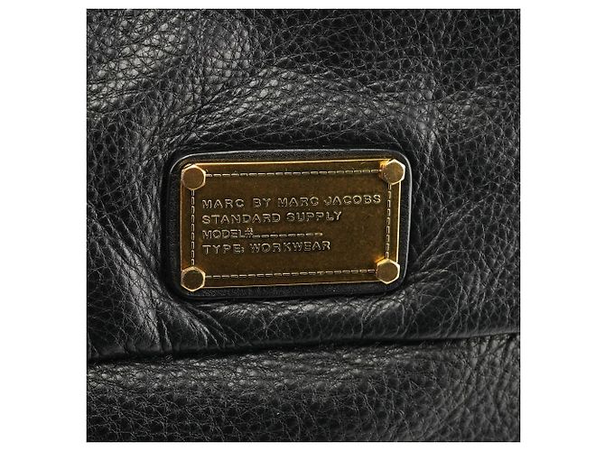 Marc by Marc Jacobs Borsa 2-Way Classic Q in pelle nera - vista 6