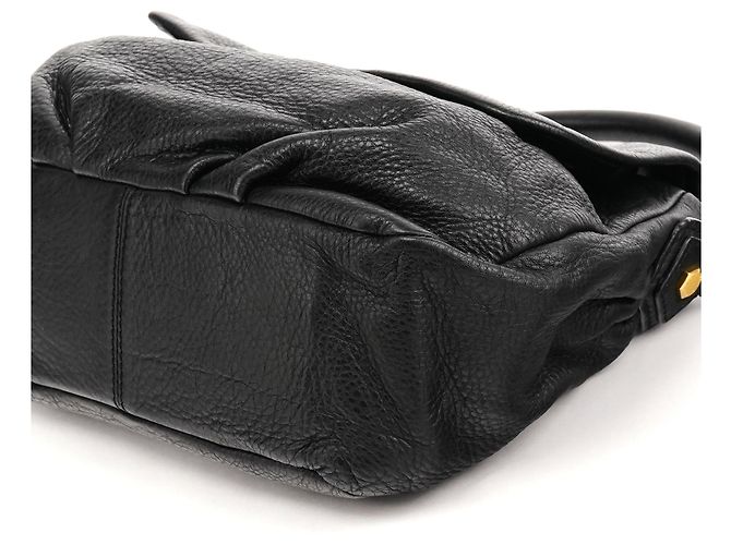 Marc by Marc Jacobs Borsa 2-Way Classic Q in pelle nera - vista 8