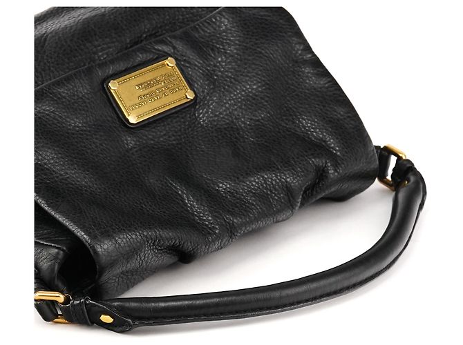 Marc by Marc Jacobs Borsa 2-Way Classic Q in pelle nera - vista 9