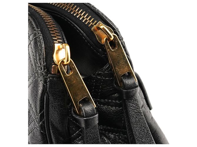 Marc Jacobs Borsa Tote Blake in pelle trapuntata nera - vista 7
