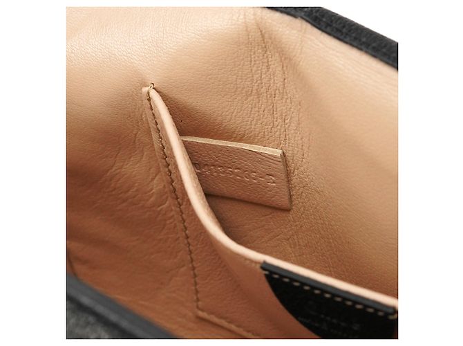 Chloé Borsa 2-Way Elsie in pelle nera - vista 11