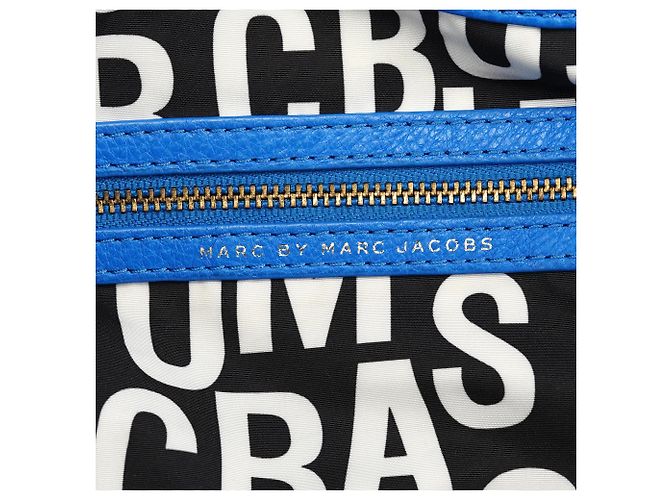 Marc by Marc Jacobs Borsa 2-Way Classic Q Fran in pelle blu - vista 11
