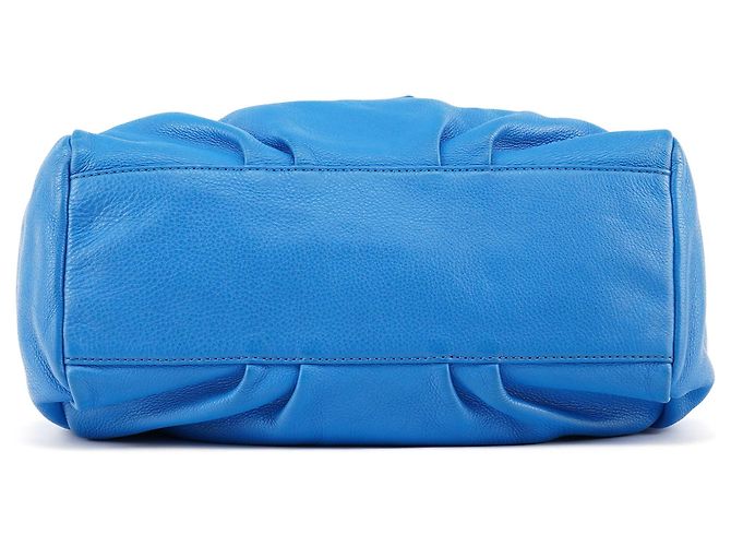 Marc by Marc Jacobs Borsa 2-Way Classic Q Fran in pelle blu - vista 5