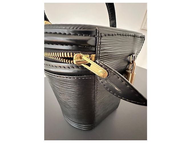 Louis Vuitton Epi Leder Vanity Case Schwarz - Ansicht 10